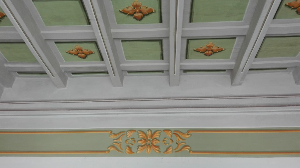 Decor.Soffitto verde Ricasoli3